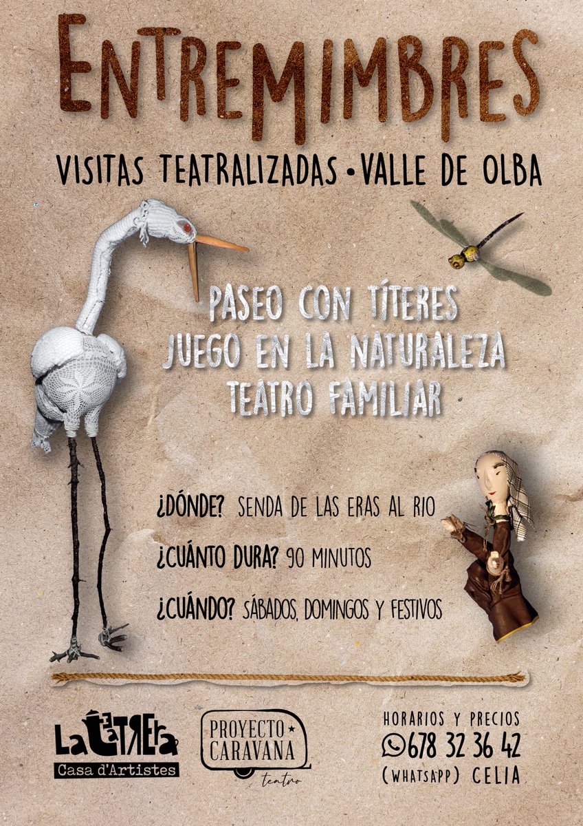 Esta Semana Santa tenemos algunas actividades interesantes para familias en Olba, muy cerca de Rubielos 🦩 🌳 🎭