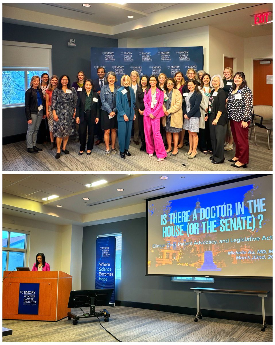 Some fights are long, and some losses are hard. But you get up, get back to work, and make sure that next time, you bring even more people along to help. Pleased to speak at the inaugural Women of Winship event at @EmoryUniversity today, on the importance of medical advocacy.