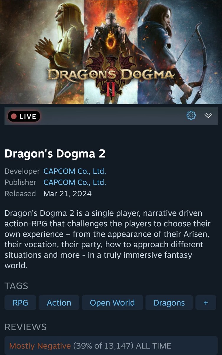 Did they really fumble Dragons Dogma 2? 🤦‍♂️