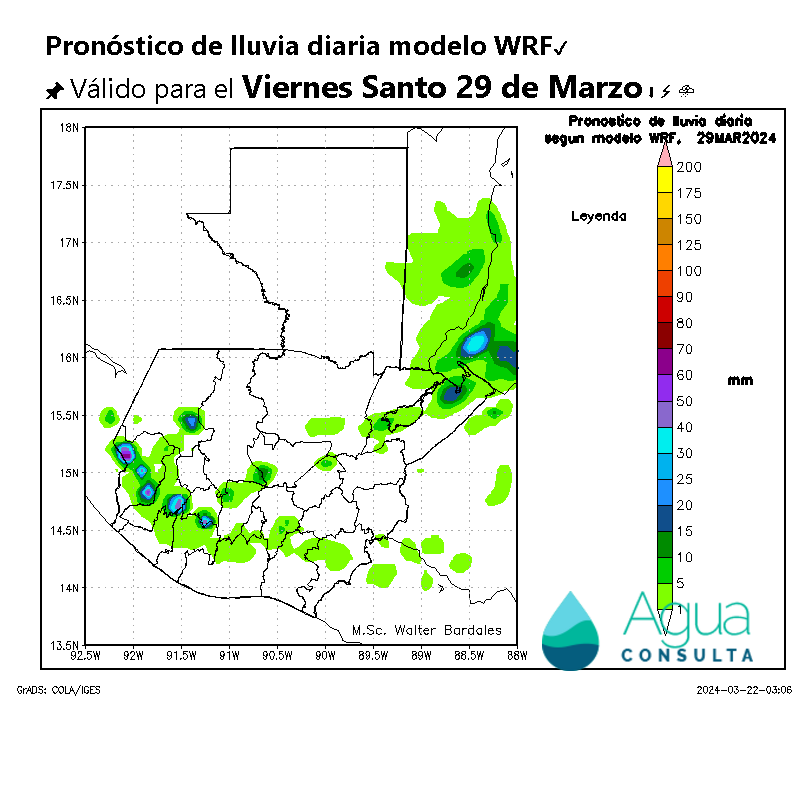 AlertaGt502's tweet photo. 4 🇬🇹📝 El Viernes Santo y Sábado Santo se tendrán chubascos dispersos, temperaturas frescas y viento arrachado

#ClimaGt #TraficoGt #TiempoGt #TemporadaDeLluvias⚠️
#FrenteFrío41 #FF41 #SistemaFrontal41 https://t.co/RBphavP3w0