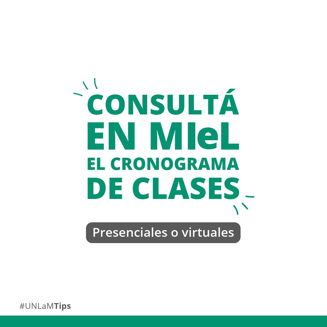 Universidad Nacional de La Matanza tweet media