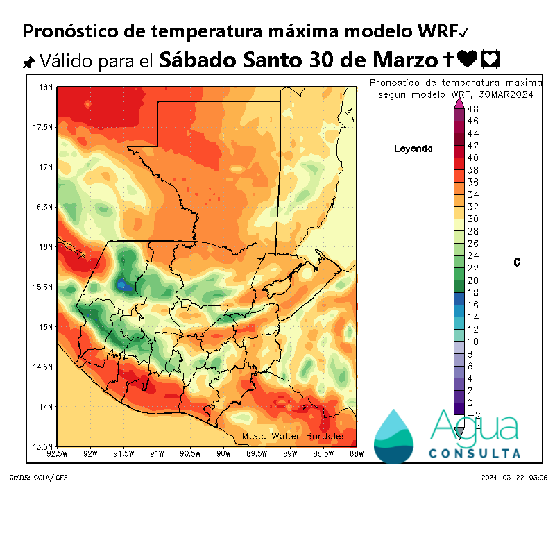 AlertaGt502's tweet photo. 4 🇬🇹📝 El Viernes Santo y Sábado Santo se tendrán chubascos dispersos, temperaturas frescas y viento arrachado

#ClimaGt #TraficoGt #TiempoGt #TemporadaDeLluvias⚠️
#FrenteFrío41 #FF41 #SistemaFrontal41 https://t.co/RBphavP3w0