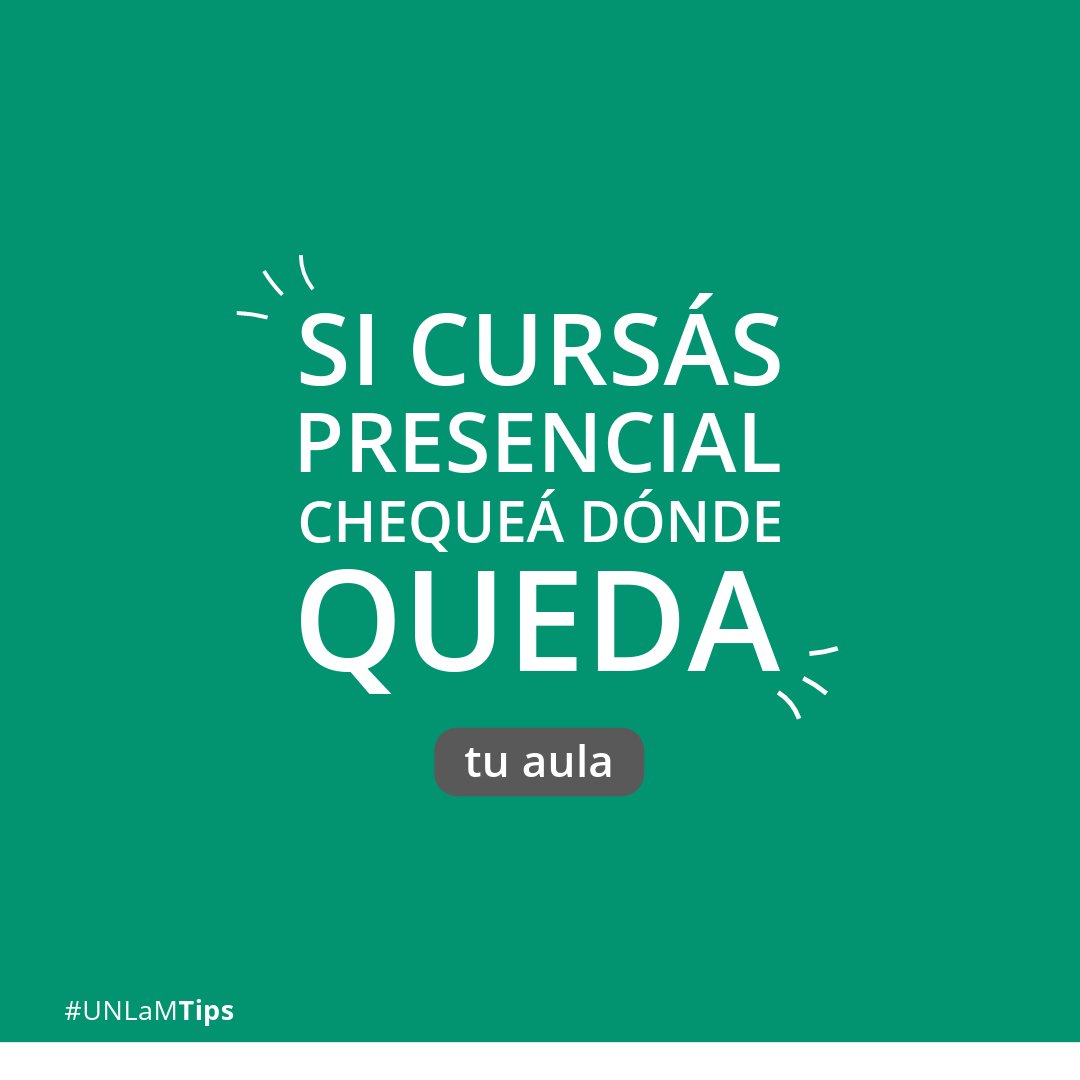 Universidad Nacional de La Matanza tweet media