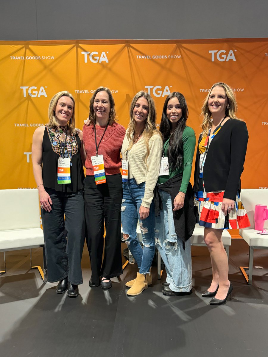 RachelRoams's tweet photo. It was a joy speak at the TGA Show last week! It was an inspiring event w/ smart innovations, enlightening talks, + an impactful roster of speakers. Kudos to those innovating on not only the #travel experience, but also travelers' connection to *&amp;* impact on the world around us. https://t.co/mW3RmoQeac