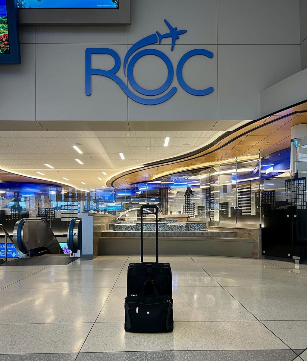 'I think it’s about time I travel to….' ✈ 💼 🌎 Fill in that blank and start dreaming up a great trip at rocairport.com! #FlyROC #FlyAwayFriday 📸 mysuitcaseexploits