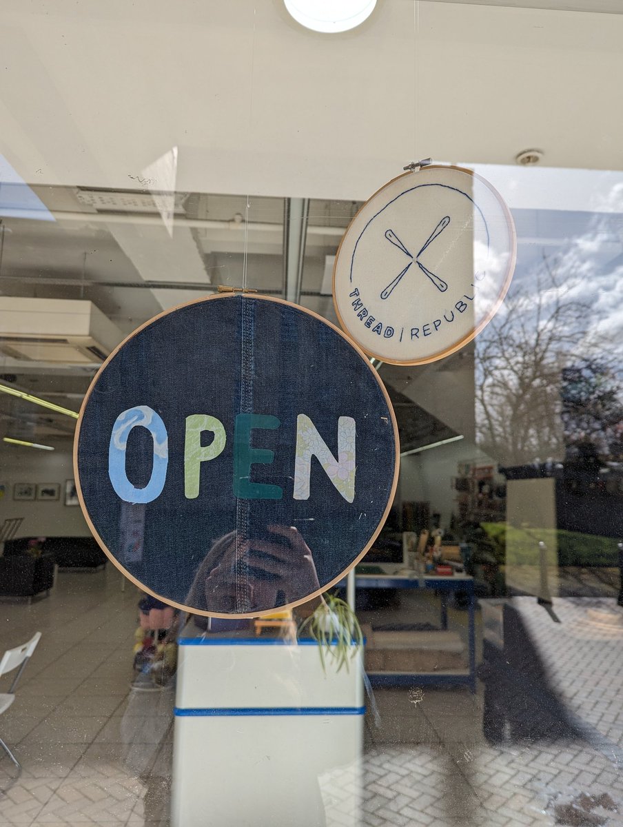 Did you know we've moved? Visit our new Hub at 42-44 on the @PiazzaHud Opening times: Thursday 10.30-3.30 Friday 10.30-3.30 Saturday 10.30-3.30 Sharing a building with the wonderful @wyprintworkshop Thank you to @cr8tivekirklees for the ongoing support.