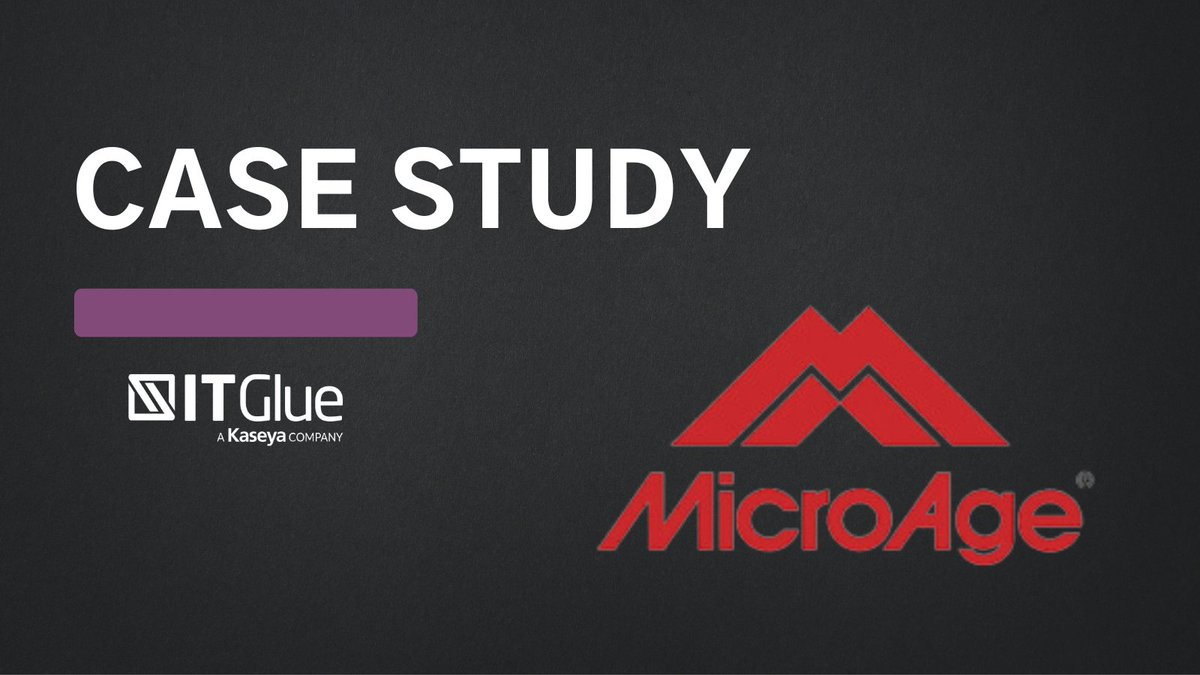 Discover how @MicroAge, a leading IT solutions company, leveraged ITGlue's MyITprocess to anticipate client needs, stay engaged, and plan for the future! 📈 💯 bit.ly/3OHiqow #casestudy #ITsolutions #growth