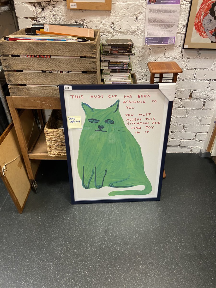 Thank you to the charity shop gods for blessing me today