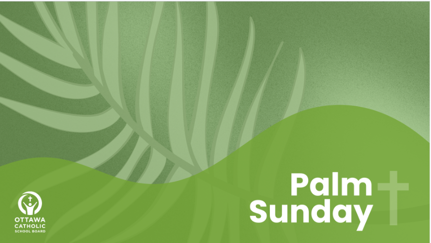 StPhilipOCSB's tweet photo. This Sunday is Palm Sunday - Mass at St. Philip church will be at the regular time of 10:30 am. Come and join us to collect your palm branches to prepare for Holy Week. Thank you @ocsbRE for the slides. https://t.co/HY0jBp0Ysl