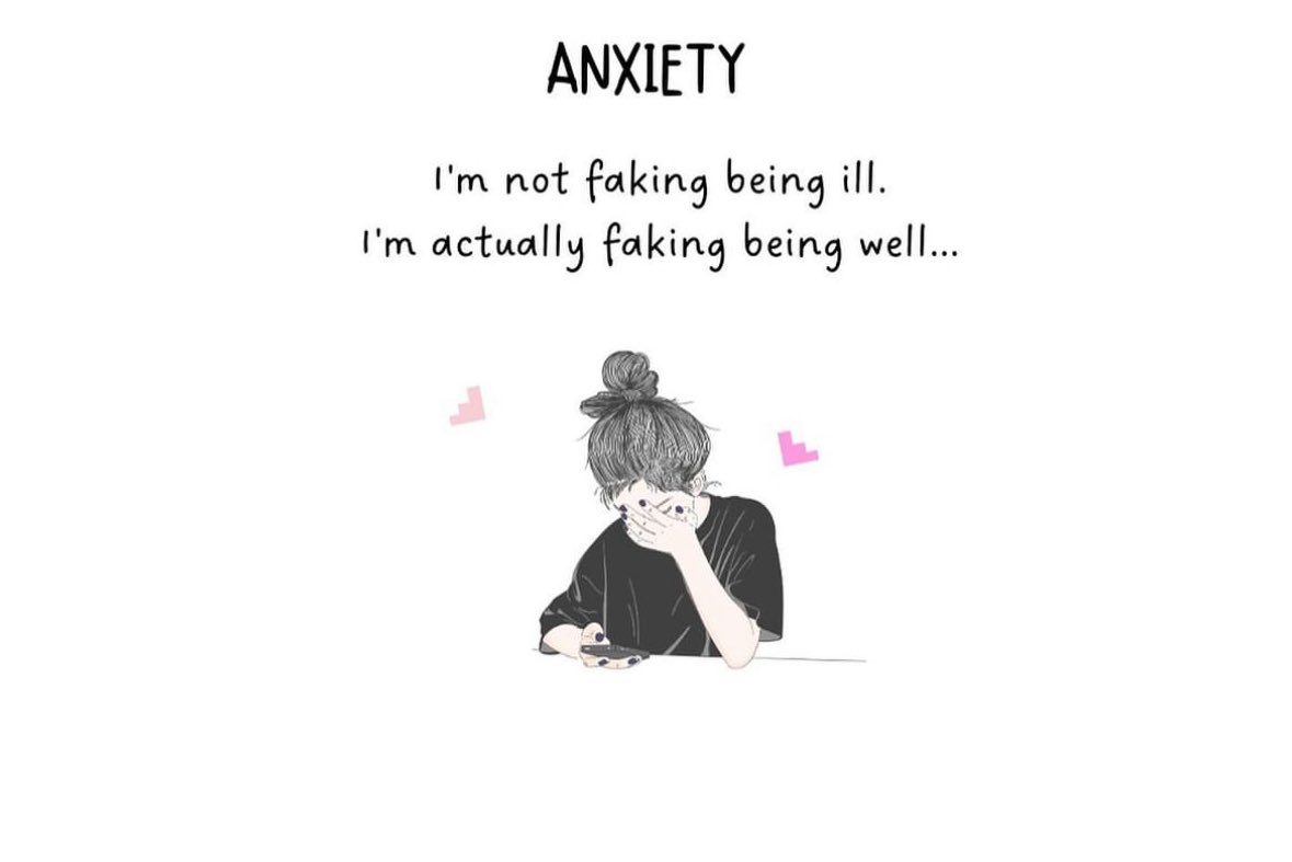 Anxiety is real. Everyone has it. But not everyone has an Anxiety Disorder. Read it again. #anxiety #anxietyrelief #mentalhealth #theolivebranchcounselingcenter