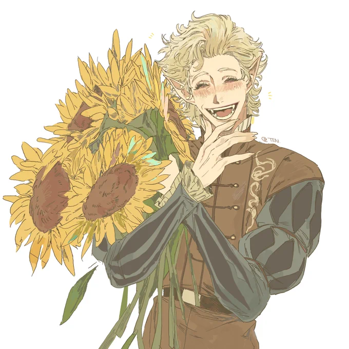#BG3 #Astarion I'd rather have real sunshine, but this is not bad 