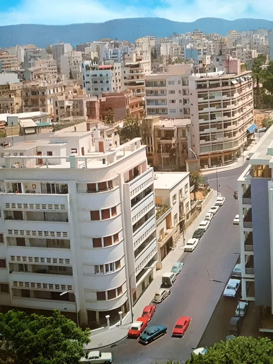 Sanayeh Area [1960s] #Beirut منطقة الصنائع [الستينات] #بيروت #الصنائع #1960s