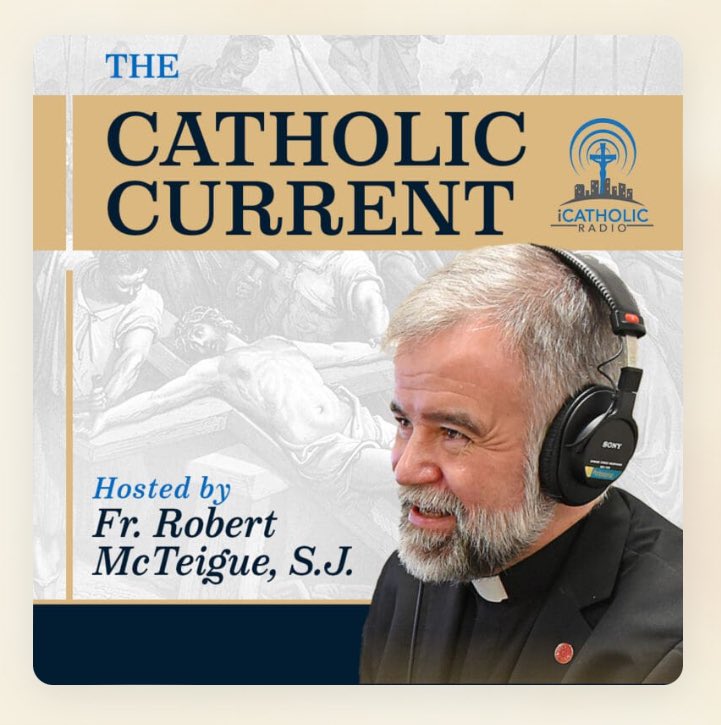 It was a joy to speak with my brother #Jesuit priest Fr. Robert McTeigue, S.J. about “A Closer Look at the Prophet Isaiah” on The Catholic Current - The Station Of thee Cross. LISTEN HERE: sites.libsyn.com/286598/a-close… #HolyWeek #scripture