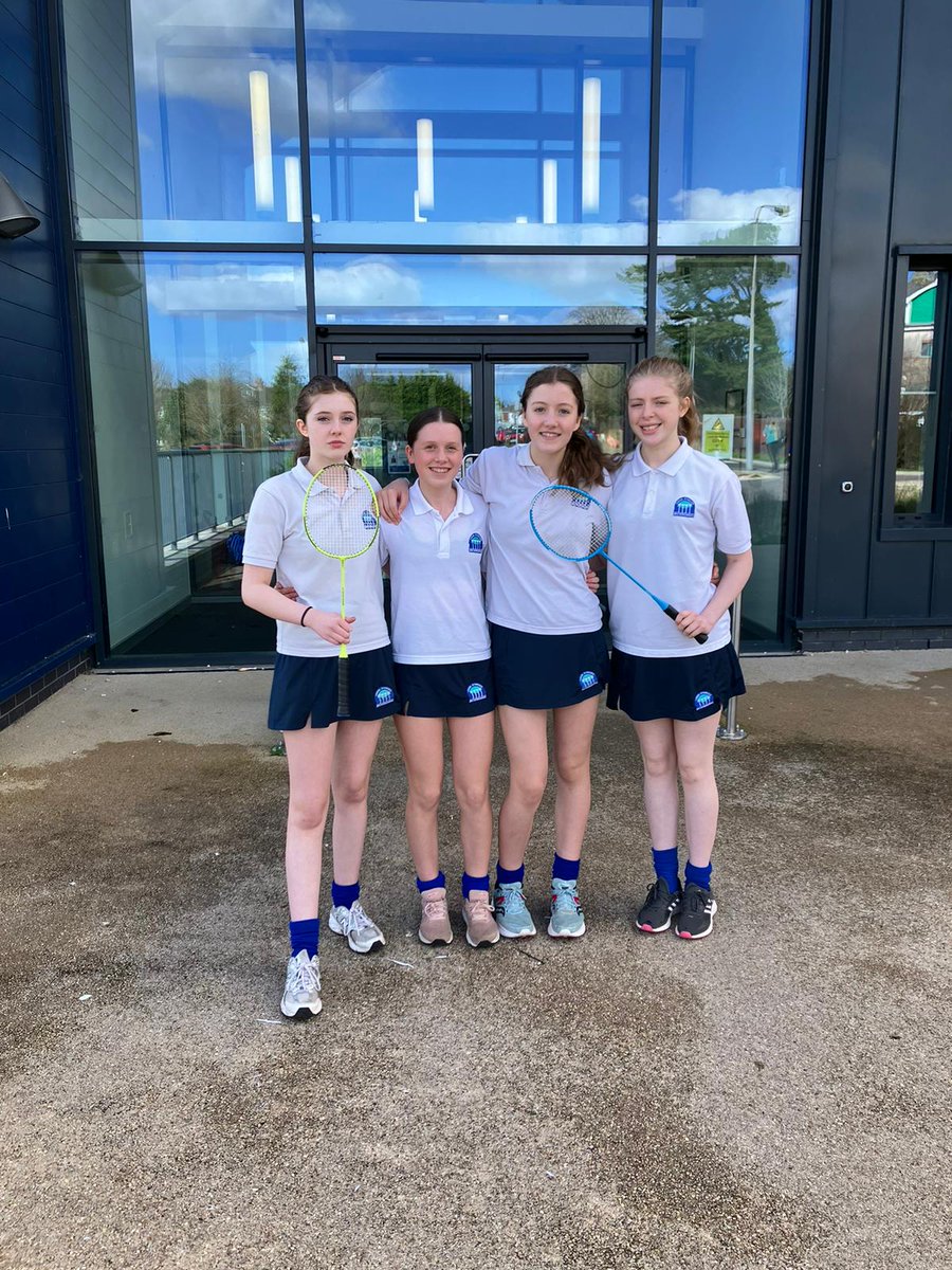 🏸 Merched Bl.10 wedi chwarae’n ardderchog ac wedi colli mas gan drwch blewyn! Cyfle arall i serennu yn y Top Schools ar ôl Pasg 👍🏻 4ydd yng Nghymru! 🏸