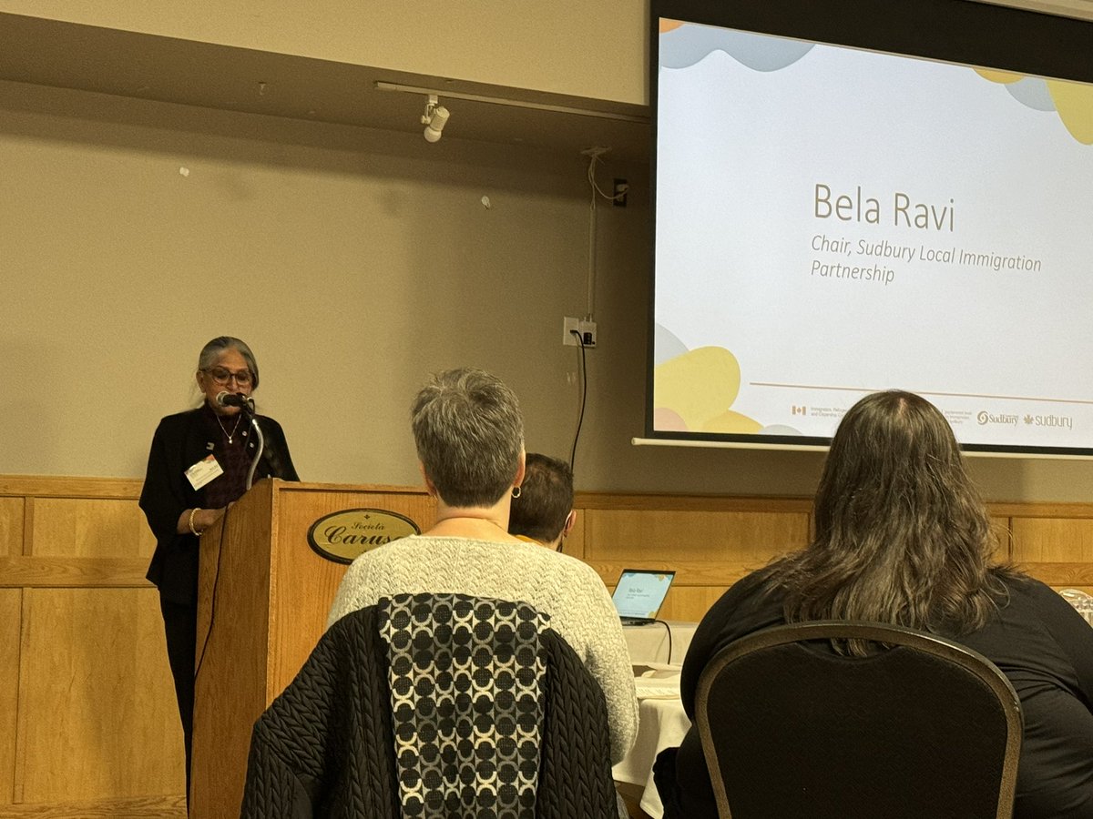 Thank you, <a href="/ResourcefulCity/">Resourceful City Sudbury</a>, for having me at the 2024 Greater Sudbury Immigration Summit! Presented our EDI, &amp; Anti-Racism work at @hsnsudbury. A big shoutout to all the presenters who are leading this great work in Sudbury! #InternationalDayofEliminationofRacialDiscrimination