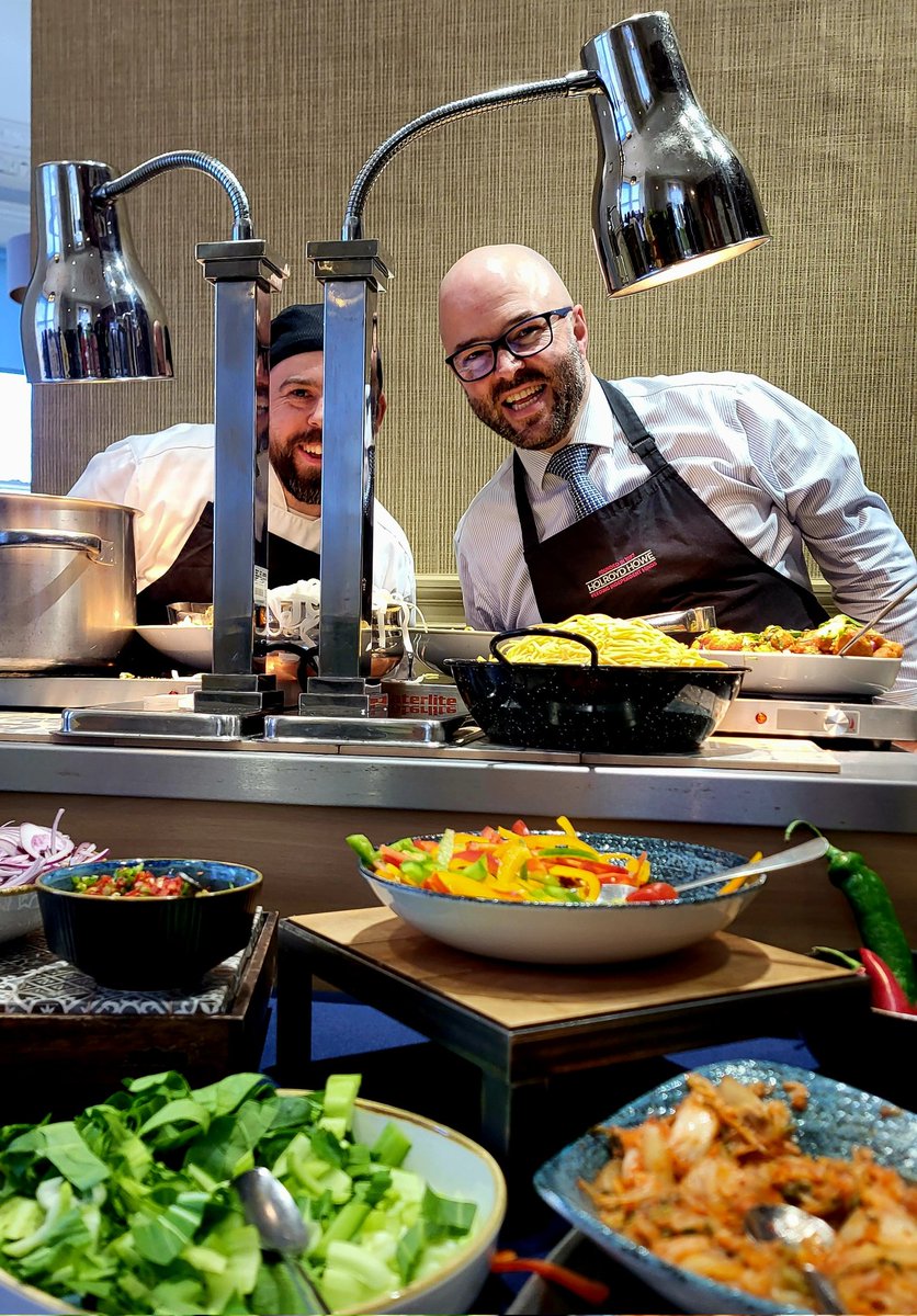 Stunning Ramen food demo today by the one and only <a href="/chefbenji64/">Ben Cook</a>. 
Thank you chef the feedback was fantastic!! We're very lucky to have you in our business💙
<a href="/OliCullers/">Oli Cullingworth</a> @chefmartynblake #holroydhowe