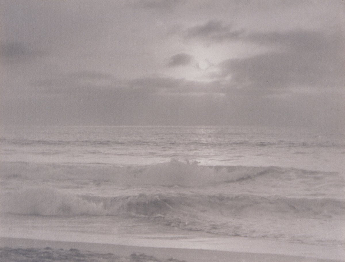 moody morning collection highlight ☁️ [Millie Hoops, Marine, circa 1923, Gelatin silver print]