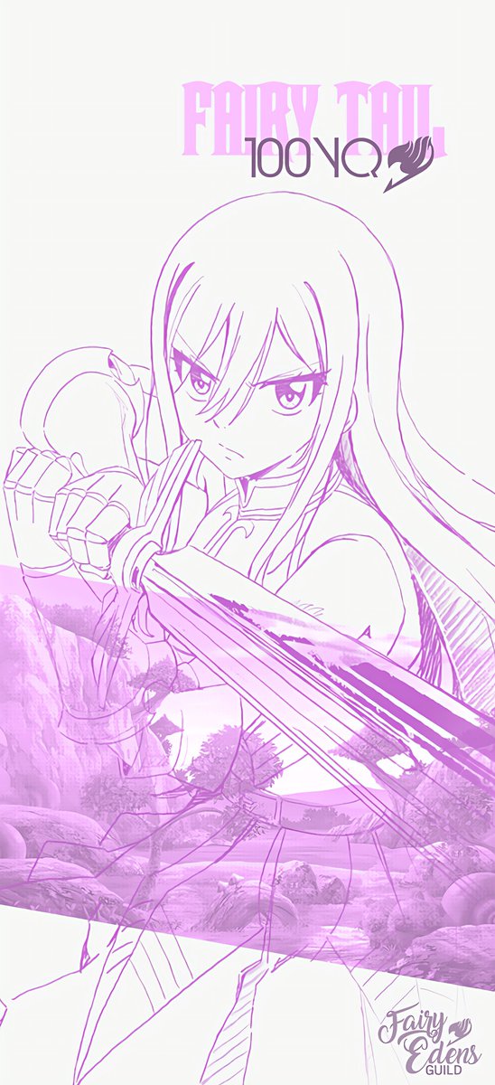 FairyEdensGuild's tweet photo. Wallpaper Erza - FT100YQ 💜

#FairyTail #FairyTail100YearsQuest https://t.co/kpeuN9kks3