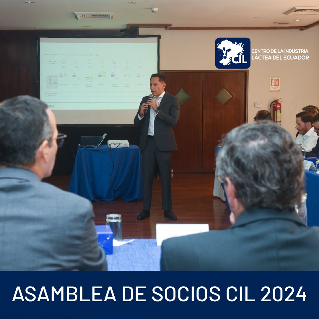 CIL_Ec's tweet photo. Aprovechamos la Asamblea escuchar de parte de #Kantar un análisis detallado sobre las tendencias del consumo de lácteos en #Ecuador y también una charla de Ariel Londinsky, secretario general de #Fepale sobre la situación de los lácteos en América Latina. https://t.co/IkxZ6j379I