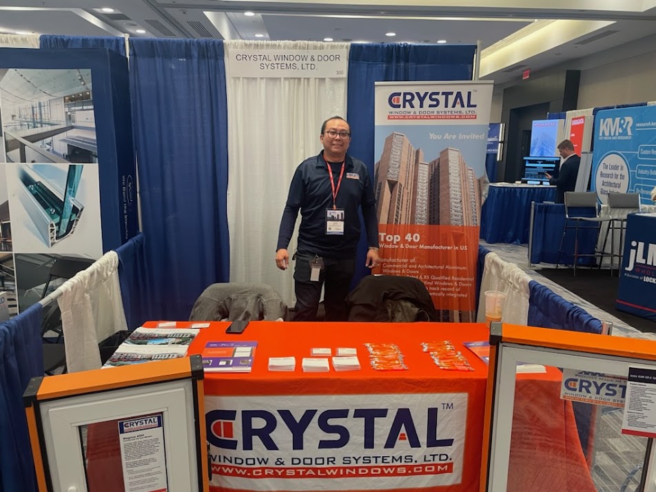 Crystal was a proud participant of the Glass Expo Northeast 2024 at the Long Island Marriott! #CrystalWindows #MadeInUSA #GlassExpo #USGlass