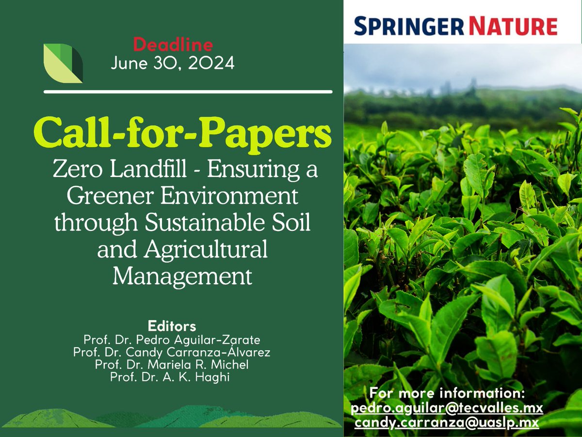 Call for Papers! Estimados colegas @nanoprofe @SniInvestigador agradecería si me ayudan a compartir para que el llamado llegué a más personas interesadas. Saludos!!