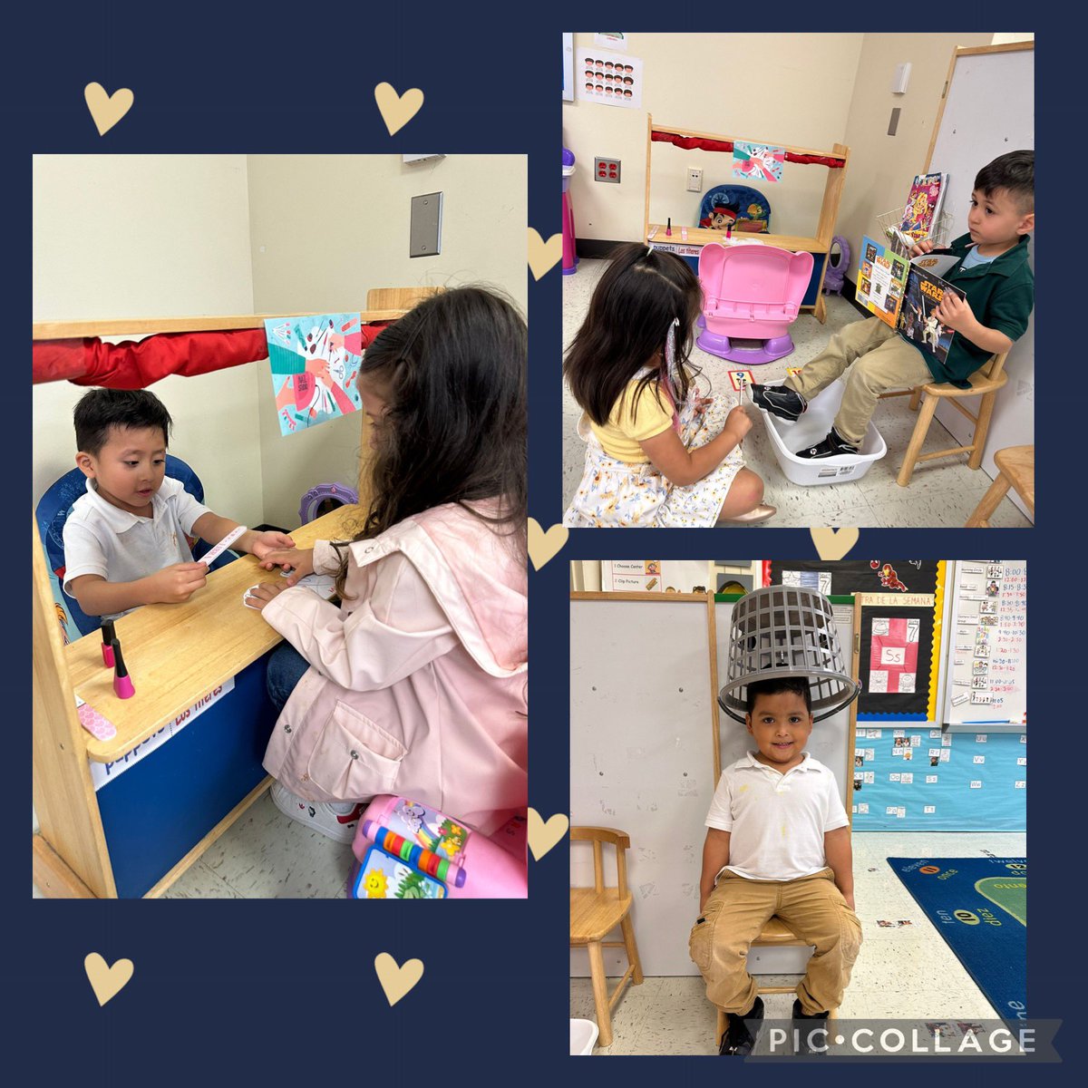 mrs_pineiro's tweet photo. ✂️💈💅Our PK3 Beauty Salon and Barbershop is open for business! @HBGonzalezPLA 
🧸We have the cutest stylists in the district. 🌈
Appointments required. 😉
Thank you princess Anna from Arendelle for your support🫶🏻 @MariaRossAP @ICanReadDallas https://t.co/kJXxA4L0qs