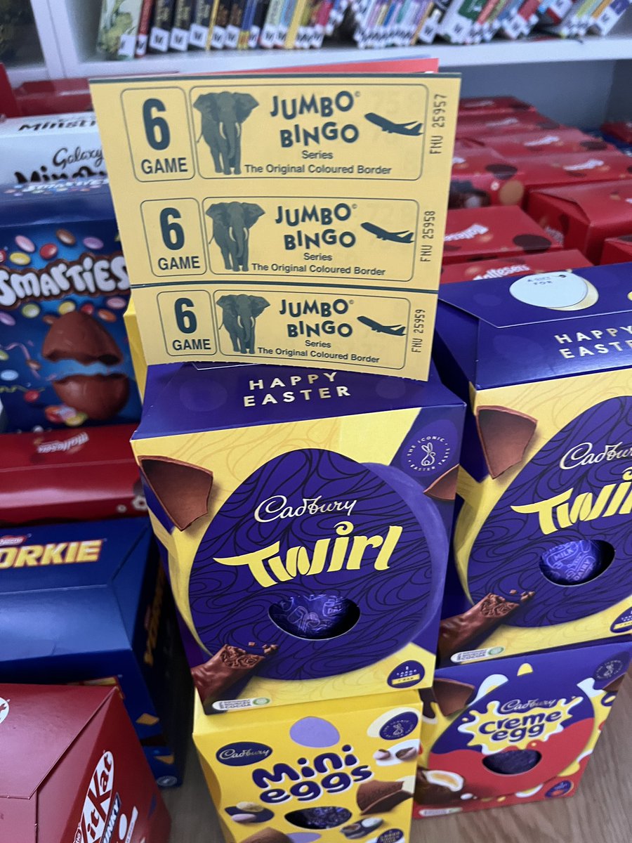 dennyps_pta's tweet photo. Additional books are available on the night gif 50p per book. 
Bring all the family for some fun games, laughter and lots and lots of chocolate 🍫 
Doors will open at 6 and there will be a tuck shop to get some refreshments. 
Here’s to raising some money and having fun https://t.co/kbBwV2ZIwl