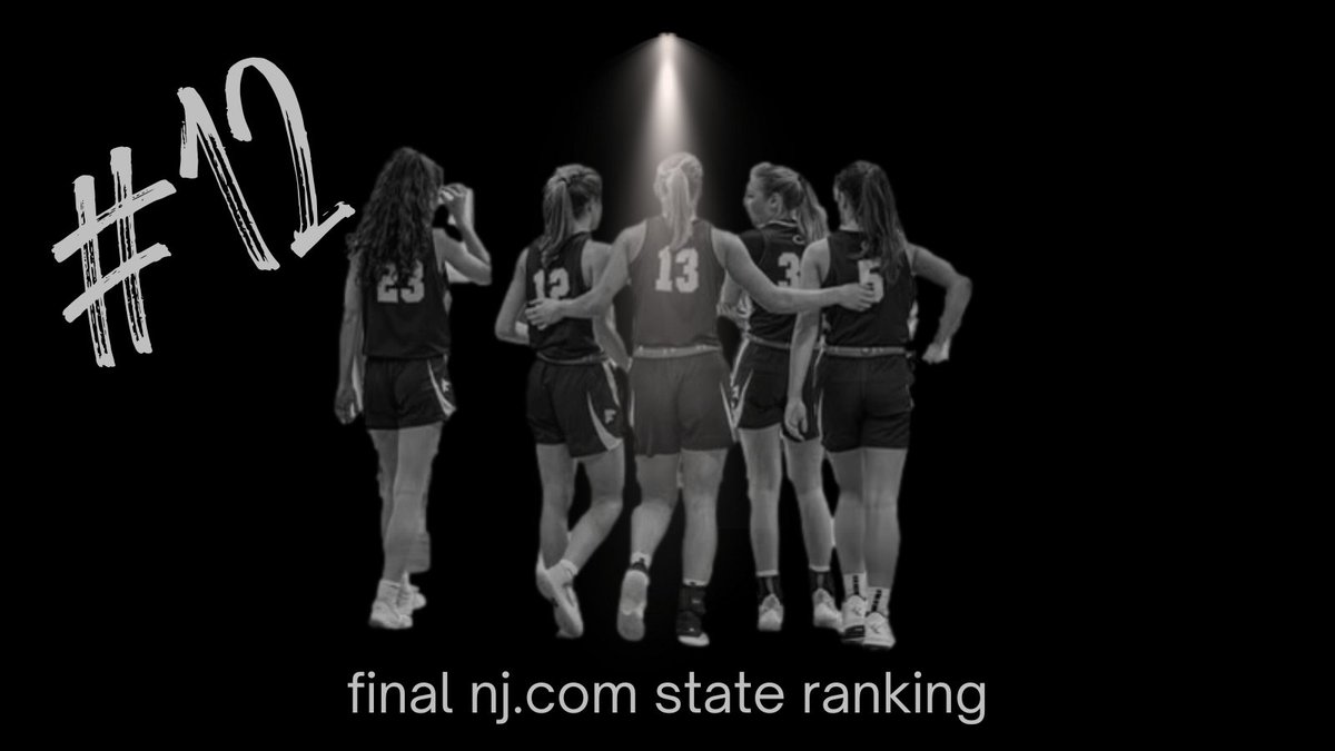 The final post of 23-24. This group went wire to wire in the NJ state rankings this season. No small feat for a PUBLIC school in a state with a rich girls basketball tradition. We will continue to build, to get better, this group's story is not done yet! #BleedBlue