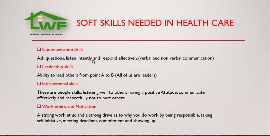 Am moderating a webinar by @BusogaHealth and the Speaker is @Nabukeerawinni4 a Soft skilled Trainer.

I have learnt  a lot as a health professional, its key to differentiate #HardSkills vs #SoftSkills and learn strategies that are key to #perform and lead changes at work places.…