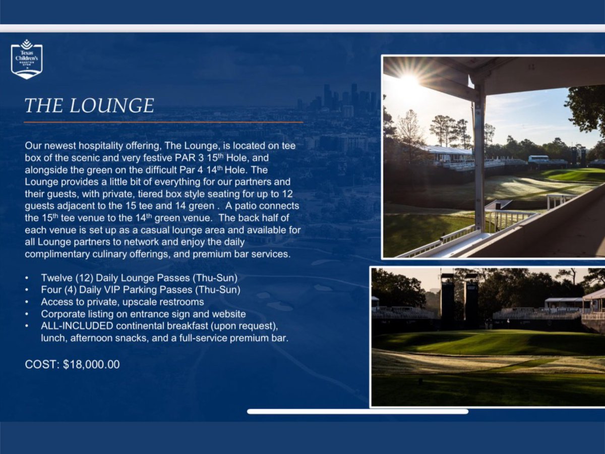 I'm giving away a ticket to our tent at the PGA Houston Open. 

It will be next week on Thursday the 28th after Empower. 

I won't be there (because golf is lame AF) but you can go hang out with <a href="/JacobCorley/">Jake Corley</a> some of the bitcoin mining crowd. 

Just retweet this for a chance to