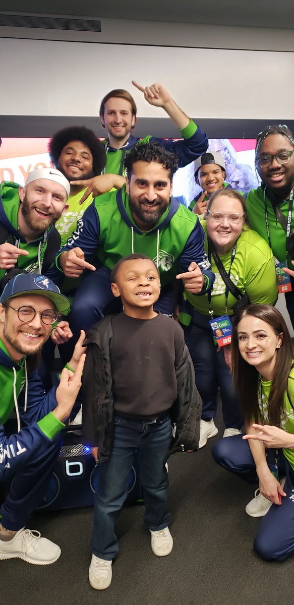 Not only do tickets provide a fun and memorable experience, but they often show youth how important, special, and loved they are! 💙💚 @Timberwolves