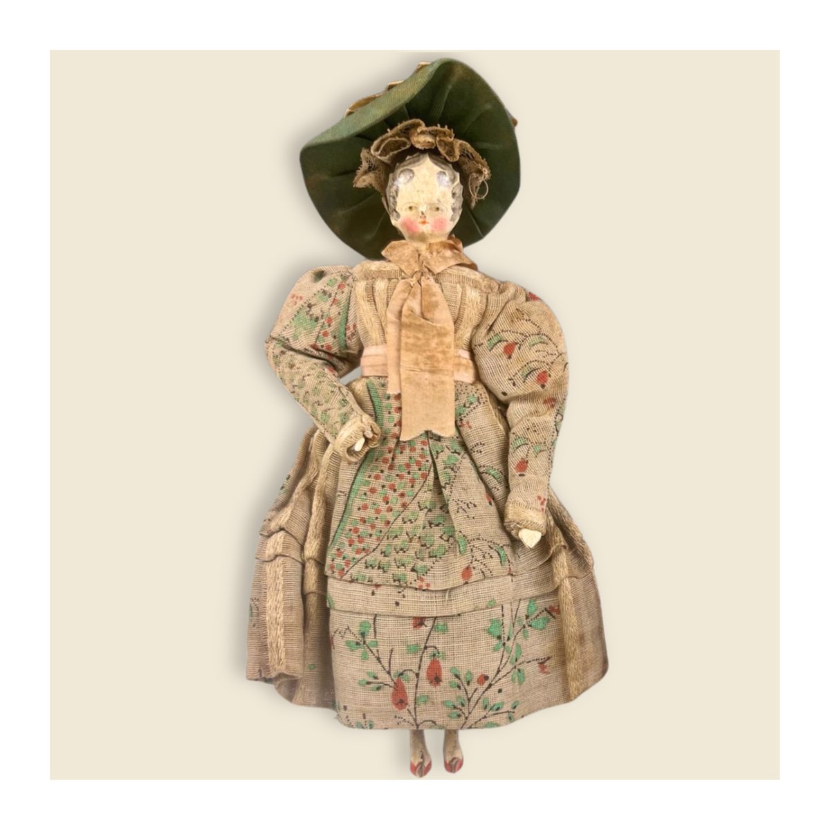 The results of our March Fine Art & Antique Auction are in! A top result of the day came in the form of this unusual pedlar doll, which sold for £2,800. Standing at just 17cm tall, we particularly loved her miniature basket. Full results here: tinyurl.com/march-results
