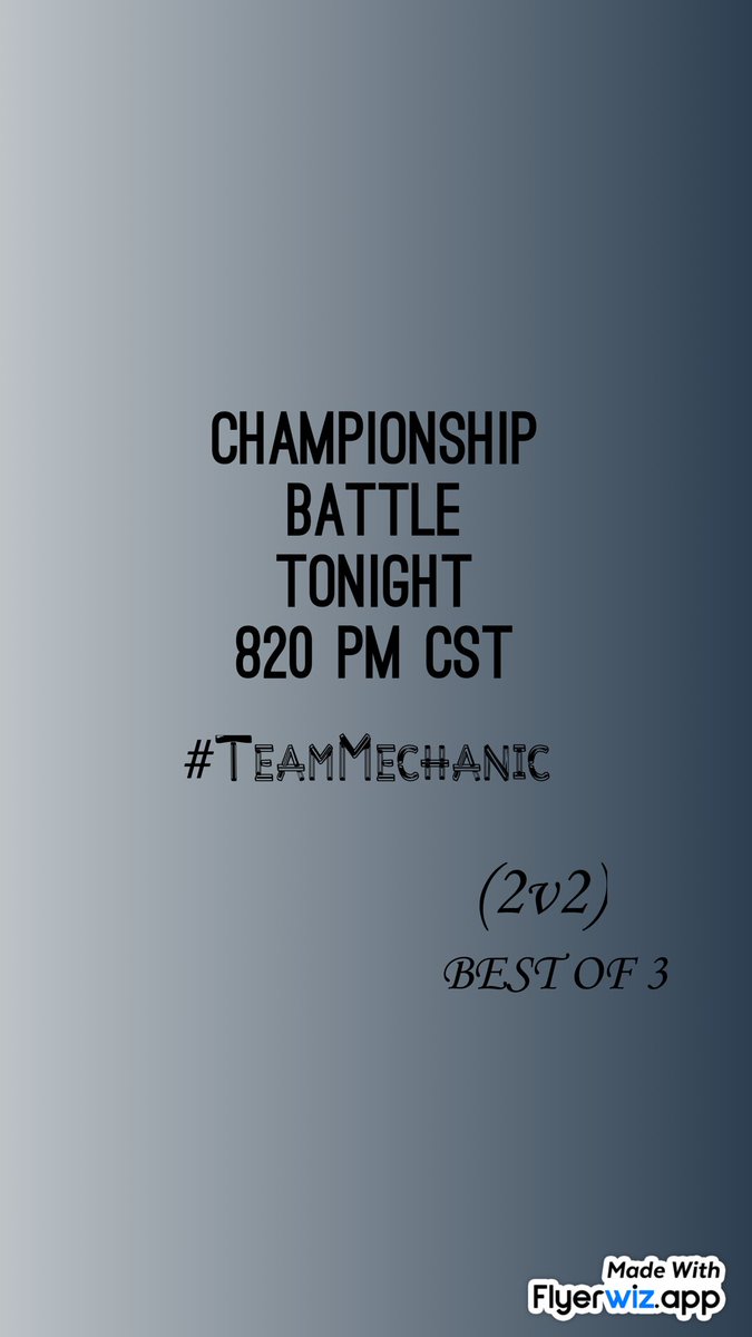 Mechanic_504's tweet photo. Championship battle tonight 
Let’s get this bonus check #TeamMechanic #tiktok https://t.co/MM3W2Sme4p