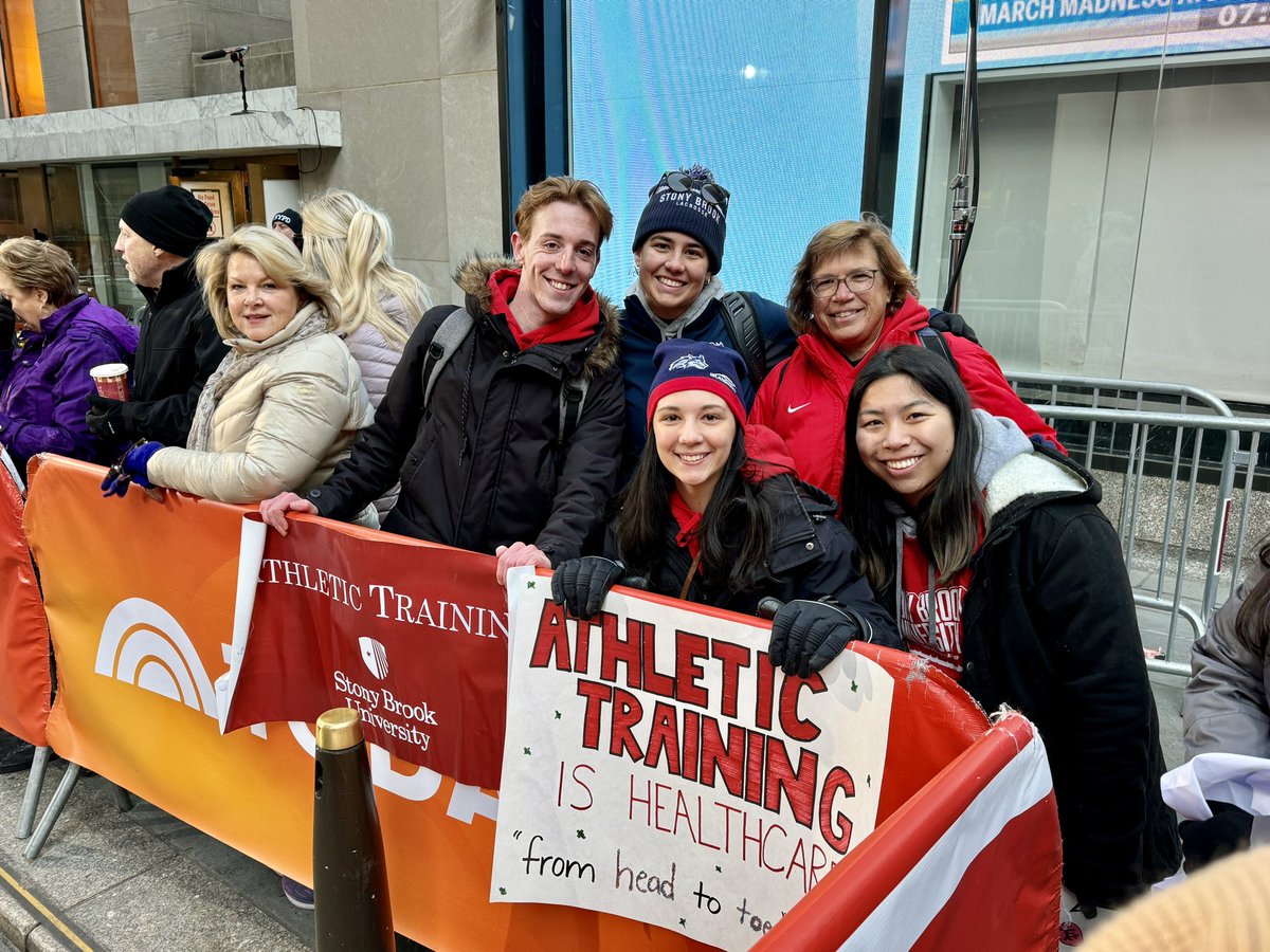 SBU Athletic Training tweet media