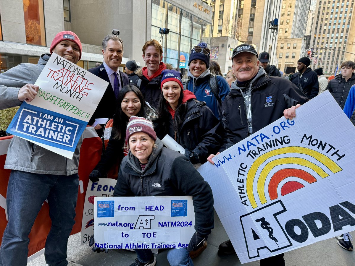 SBU Athletic Training tweet media