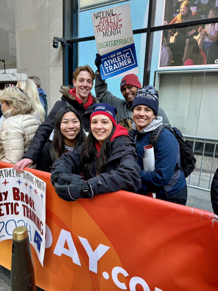 SBU Athletic Training tweet media