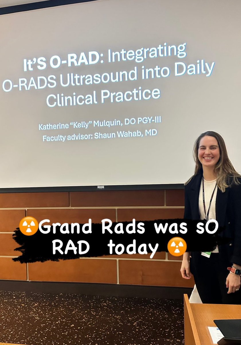 UCRadRes's tweet photo. Grand rounds today was more than just O-Kay #RadFam #Grandrounds #Orad https://t.co/1fjJdhyUnw