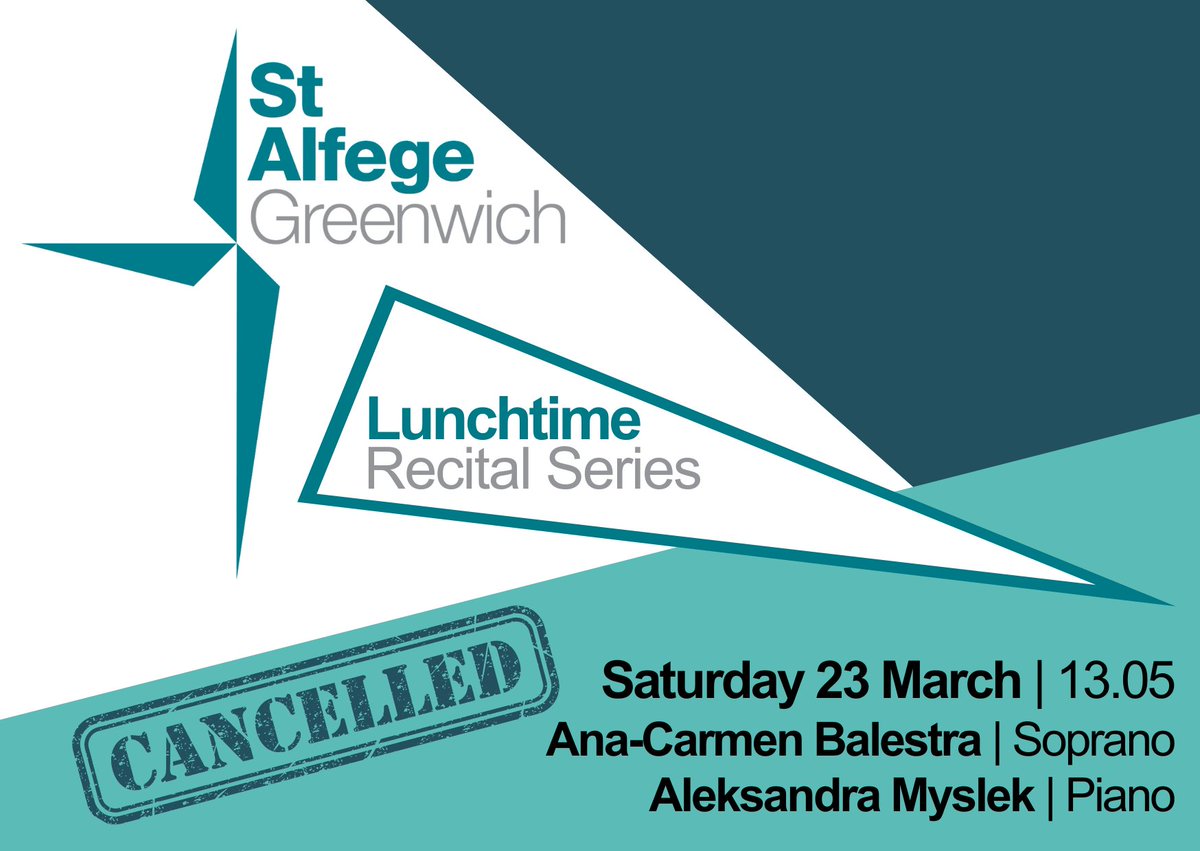 We regret that TOMORROW'S lunchtime recital is cancelled due to performer illness - we wish them a speedy recovery and a successful performance at Wigmore Hall on 3rd April! wigmore-hall.org.uk/whats-on/20240… 🎟️🎵 We apologise for any inconvenience and disappointment caused.