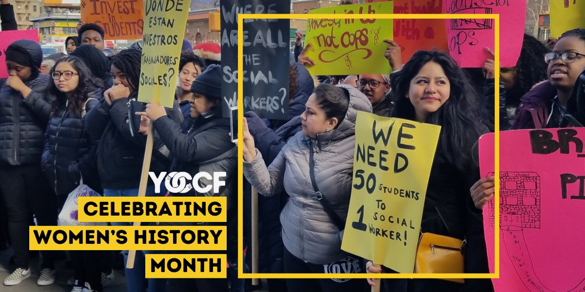 YOCCFund's tweet photo. In celebration of #WomensHistoryMonth, we're highlighting some of the amazing womxn in our movement partner community. Sandra Lobo leads @northwestbronx in fighting for racial and economic justice through intergenerational organizing. Join us in celebrating her impact! https://t.co/GZeCfVOxH6