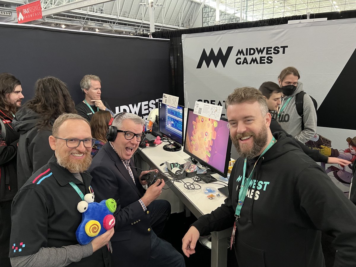 Looks like <a href="/majornelson/">Larry Hryb, Gamer Emeritus 📱⌨️🖱️🎮</a> is having fun with The Lullaby of Life! 🌠
Come play at PAX East 🎮