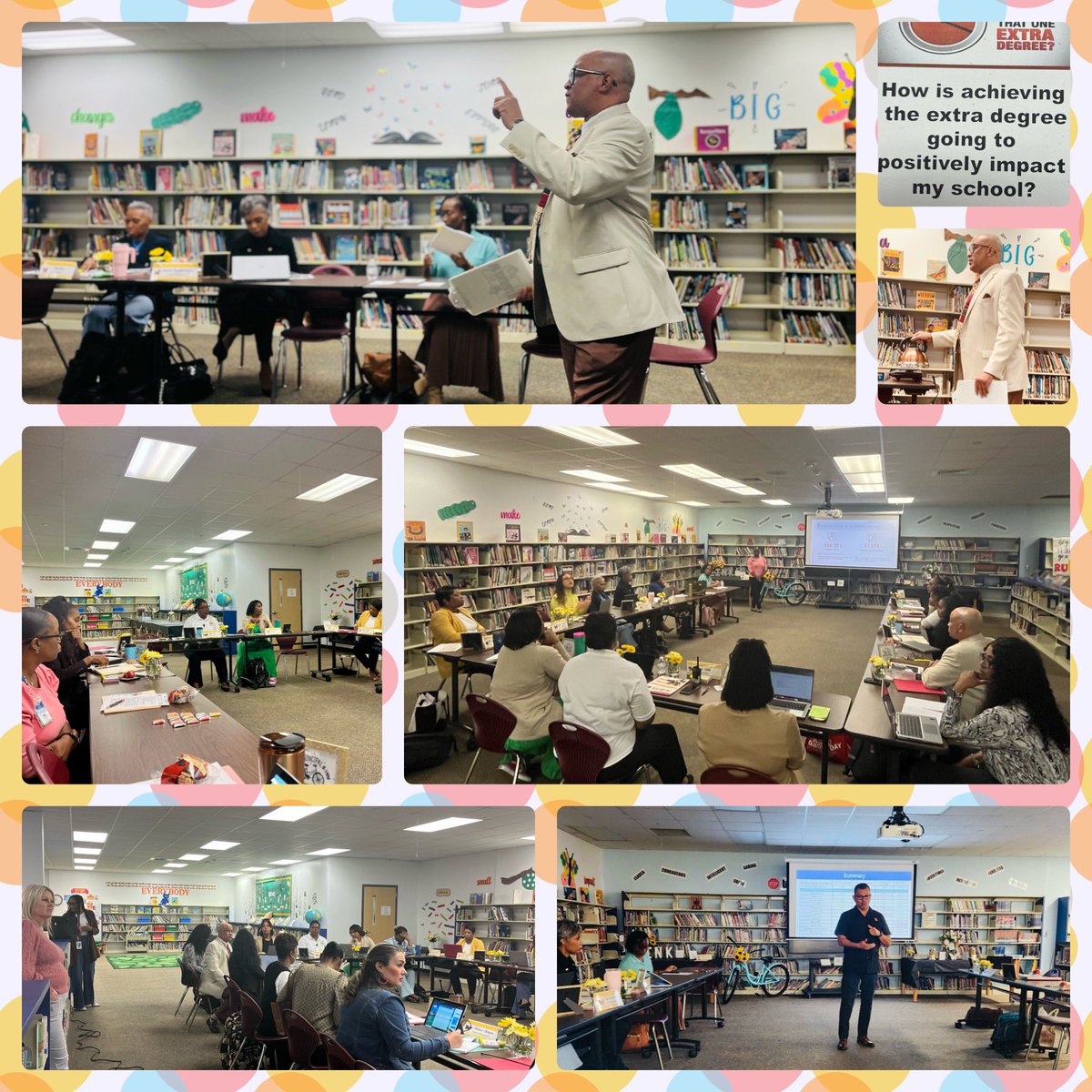 HilarionMartin1's tweet photo. What a great way to wrap up the week!We discussed Pre-K,sped. education, our most recent data and plans for the next 17 instructional days. @BecomingDrTodd from @WinshipES also gave an inspiring Todd Talk about the need to give that extra degree to reach our 212!
#BelieveInSpring https://t.co/4DGMbT8eE7