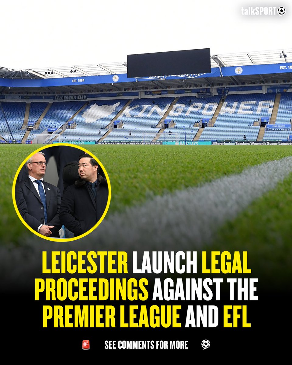 talkSPORT's tweet photo. "We will continue to fight for the right of Leicester City." https://t.co/xrzoSSbVlu