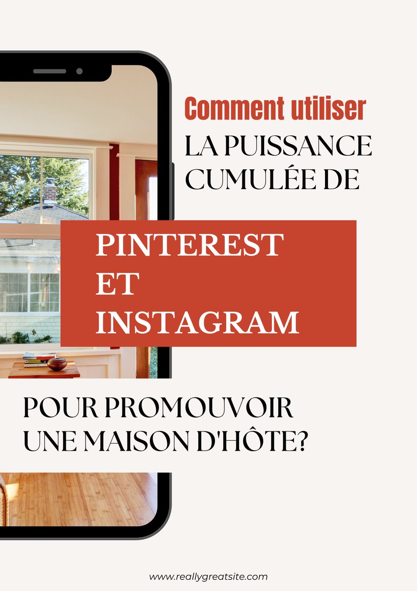 DamienPerrin's tweet photo. Tu sais utiliser Pinterest pour Instagram ? 🚀

Dans ce guide gratuit, j'utilise l'exemple d'une maison d'hôte pour te montrer comment promouvoir ton compte Instagram sur Pinterest.

Si tu le veux ?

- Like ❤
- Retweet 🔄
- Follow 👤
- Commente "INSTA" 📌 https://t.co/2R7D6a6i4I