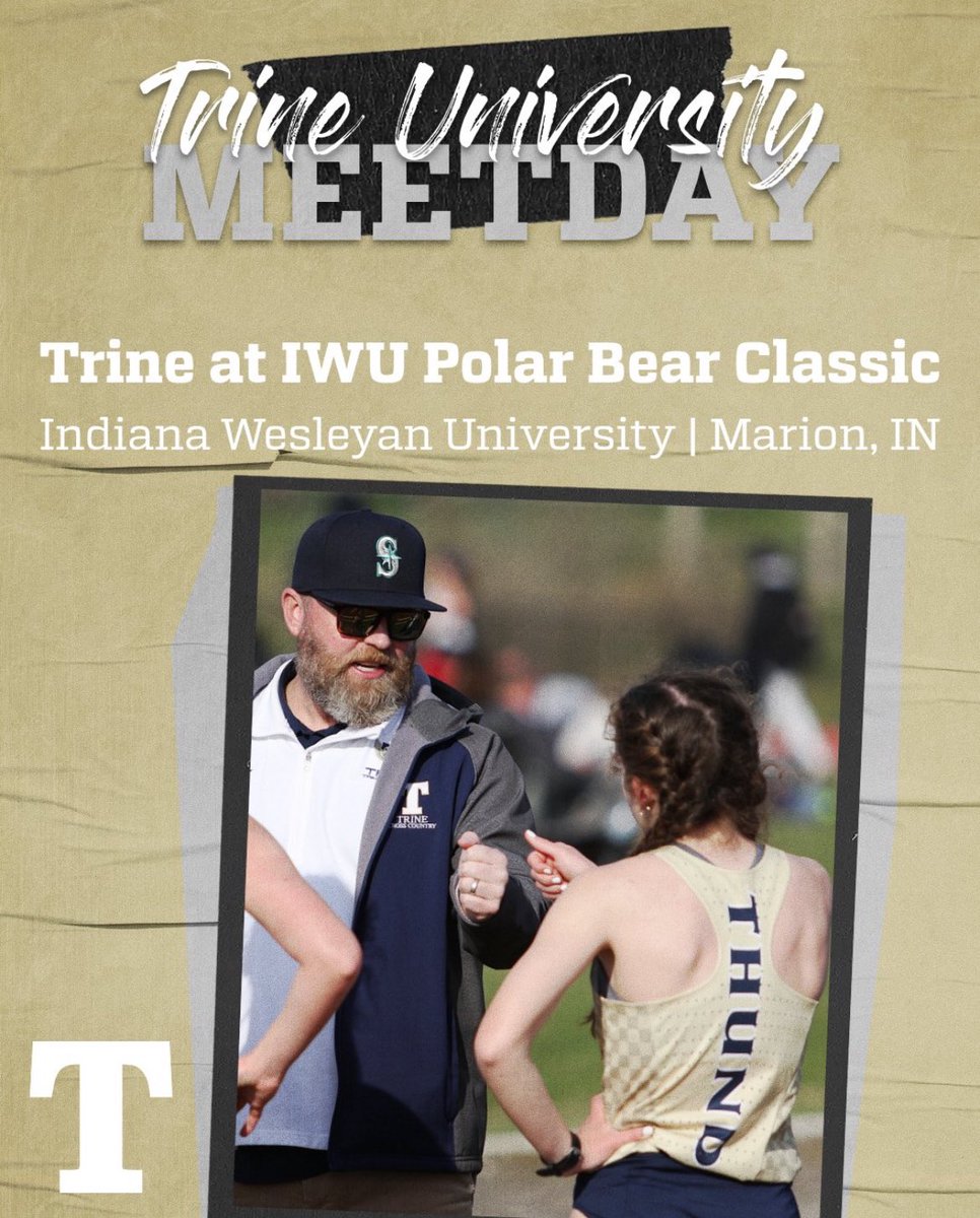 TrineXCTF's tweet photo. It’s Meet Day Thunder!!! Today marks our first meet of the 2024 outdoor season! 
.
.

📍- Indiana Wesleyan University (Marion, IN.)
⏰- 12:00 PM
🗓️- March 22nd (Today!) &amp; March 23rd
🔗- TBA https://t.co/OmajkbcOE8