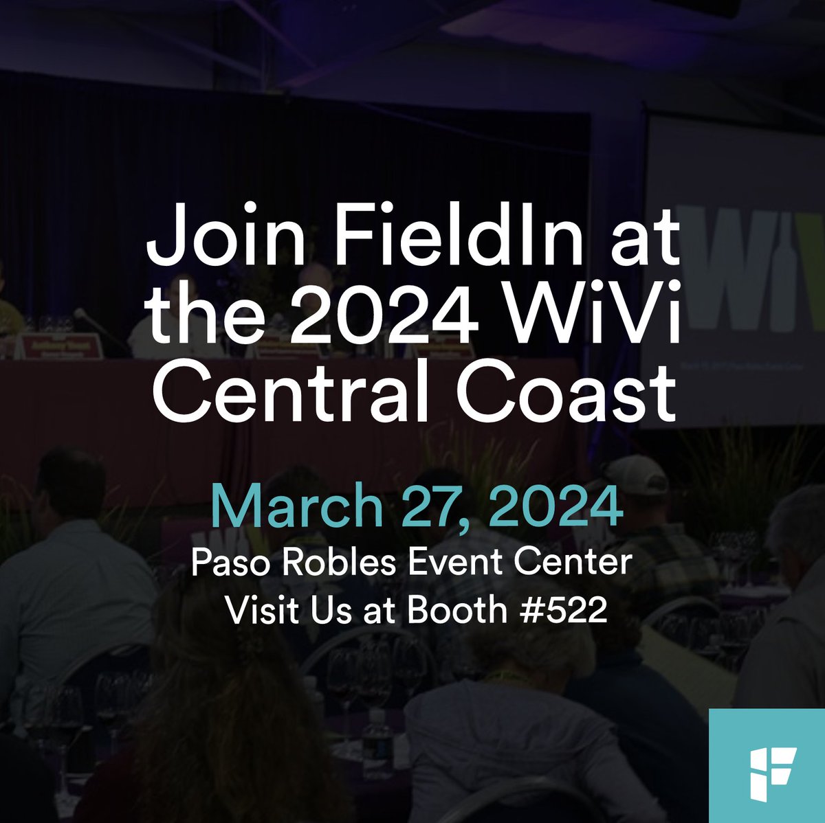 Today's the day! Fieldin is at the Paso Robles Event Center for WiVi Central Coast. Don't miss your chance to meet up with us and discover the future of agricultural innovation together! We can't wait to connect with you! Stop by Booth #522.
#AlmondGrowers #Fieldin #WiVi2024