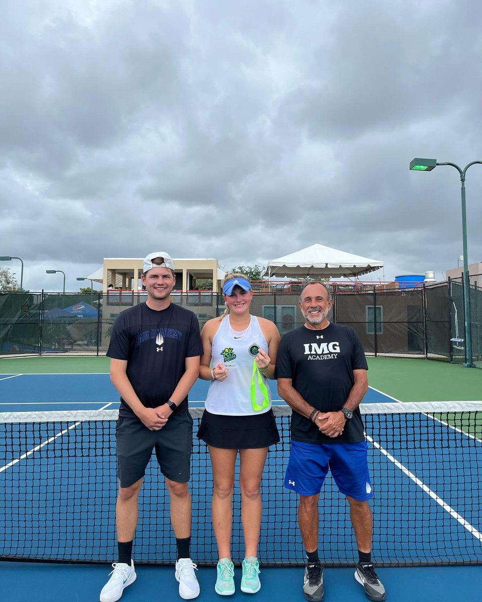 An incredible week at the Puerto ITF sweeping singles and doubles titles! Congratulations to our travel team!!!