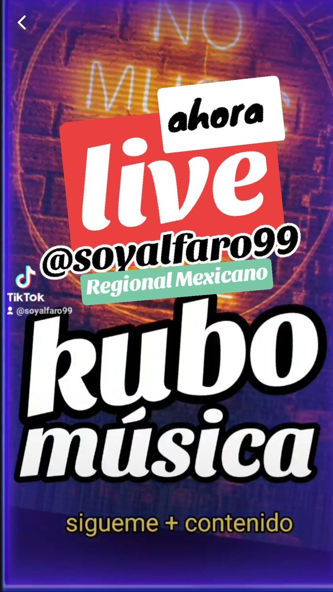 También en #TikTok estamos #alaire @kubomusica @soyalfaro99 síguenos
