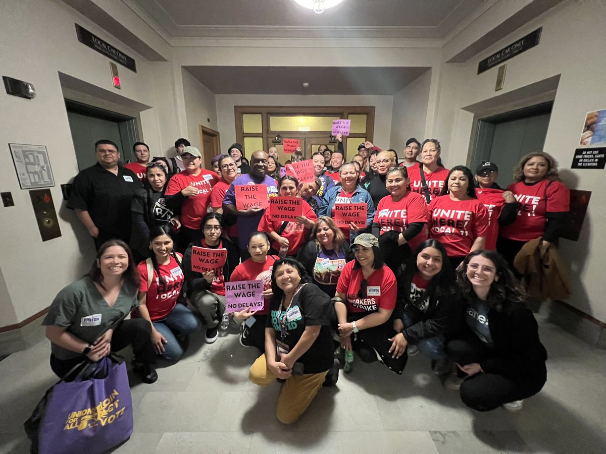 Since the Tourism Workers Rising policy was introduced a year ago, the cost of necessities like rent & healthcare has continued to rise. We’re urging the LA City Council's Travel, Trade, & Tourism committee to prioritize scheduling this policy in the committee.