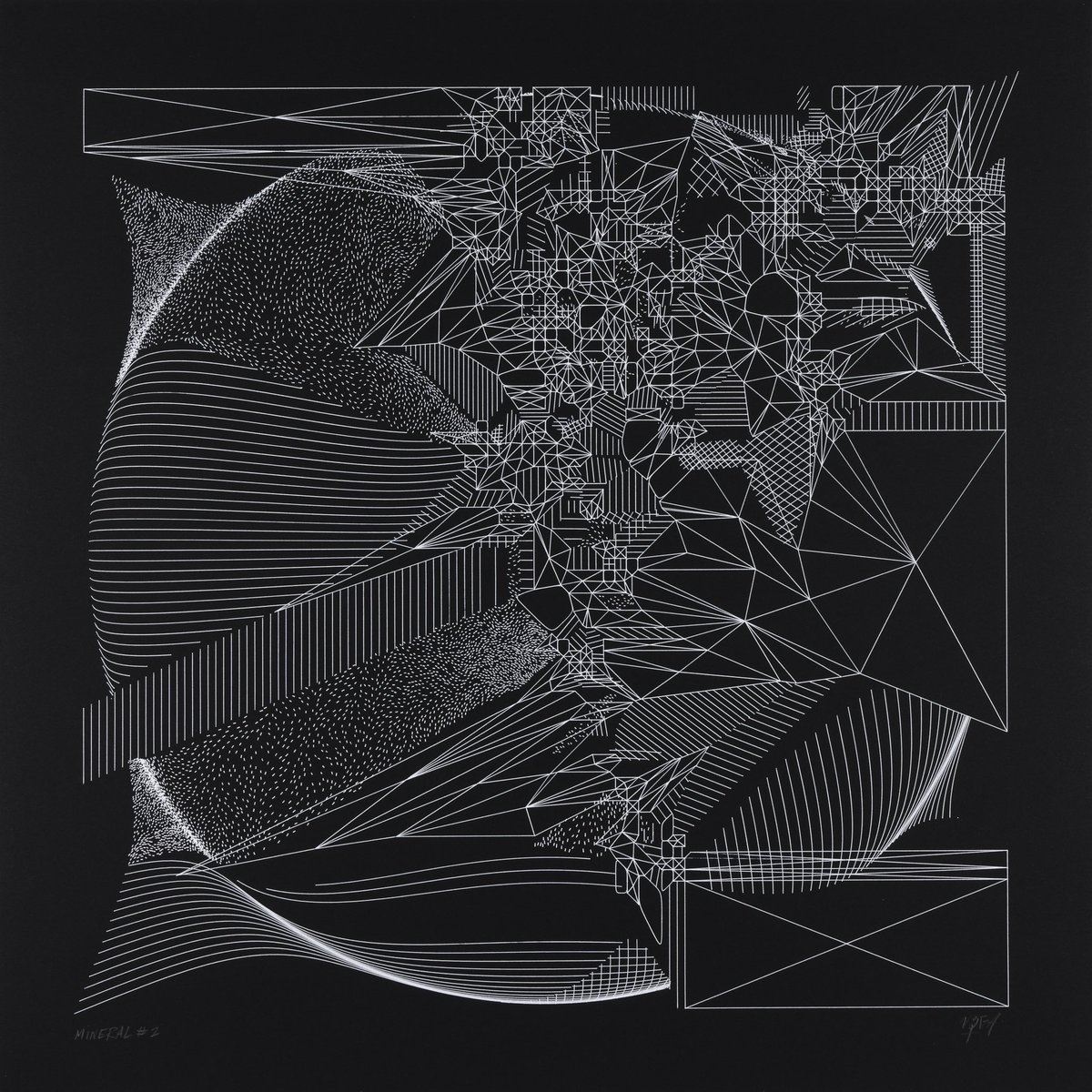 Mineral 2 plotted • 50 x 50 cm
—
All Mineral plots from Feral File / +GRAPH exhibition will leave my studio early next week to be gathered with other artists plots before being sent to collectors 📮 [1/3]