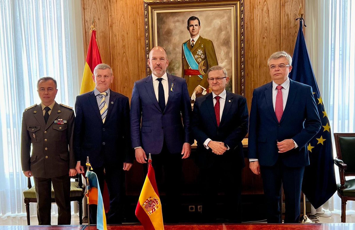 UWC President Paul Grod's visit to Spain & Portugal showcased the allies’ critical support for 🇺🇦. Grateful for military aid & solidarity, stressing the ongoing need for assistance. Recognizing the vital role of 🇺🇦 communities in bolstering these efforts. surl.li/rvmvr